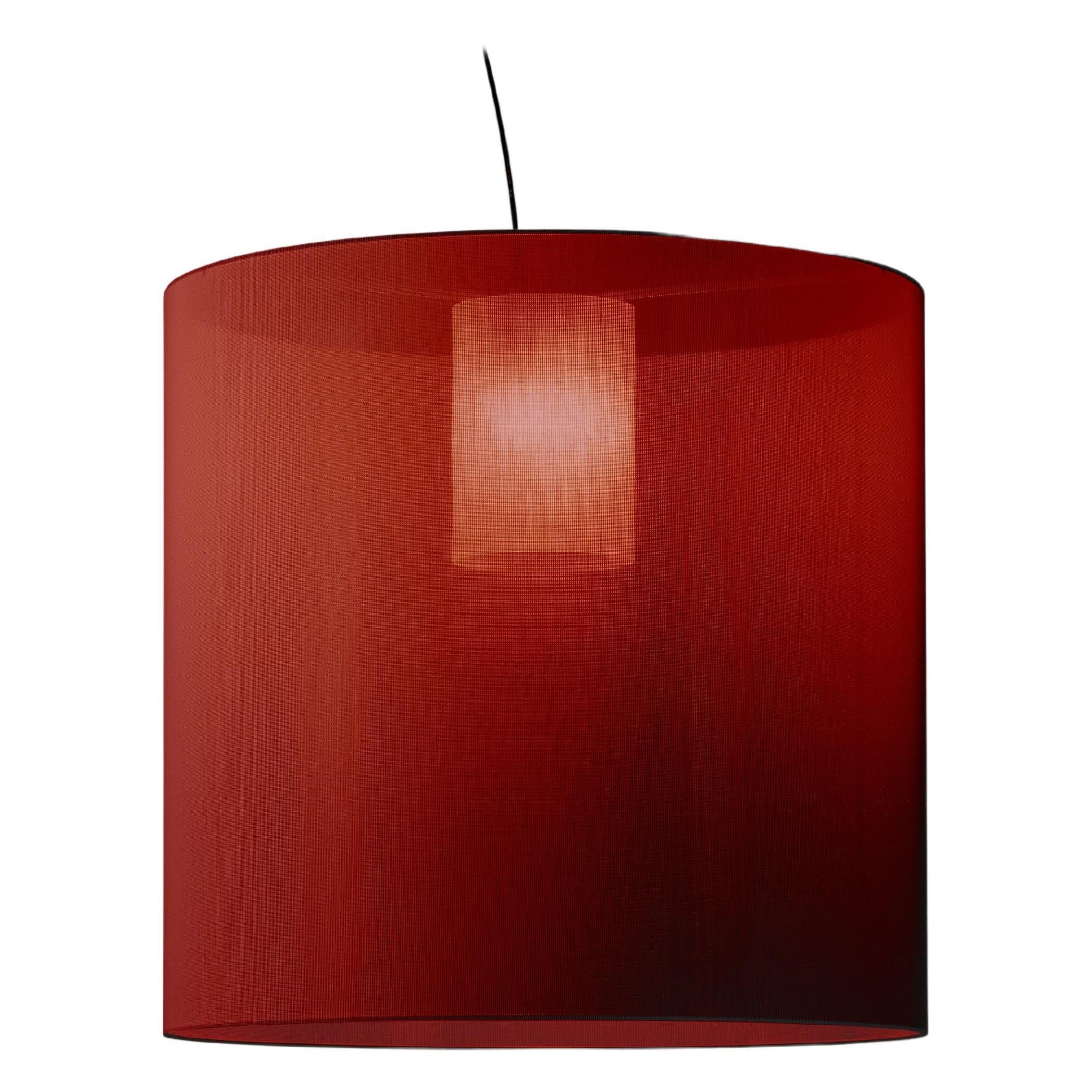 Lámpara Colgante Moaré X Rojo de Antoni Arola en venta