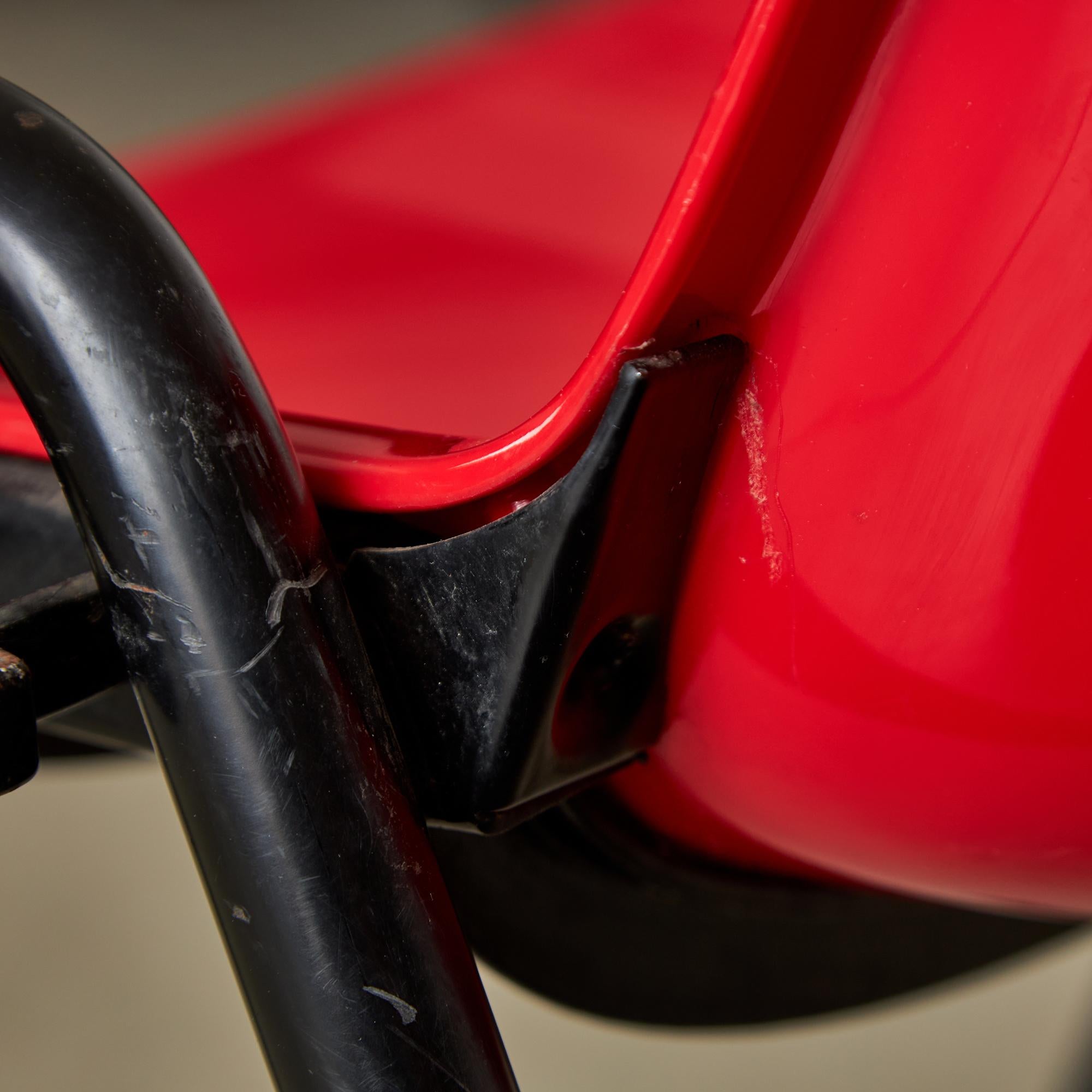 Modular and Stackable Modus Chair by Osvaldo Borsani for Tecno, 1982 For Sale 7