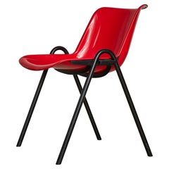 Chaise Modus modulaire et empilable d'Osvaldo Borsani pour Tecno, 1982