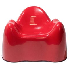 Red Molar Chair, Wendell Castle