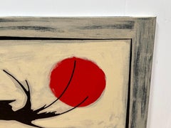 Peinture de la lune rouge par Jerry Williamson