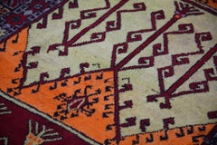 Red Multicolor Vintage Turkish Runner 4'10" x 11'9"