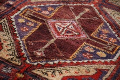 Red Multicolor Vintage Turkish Runner 4'7" x 13'2"
