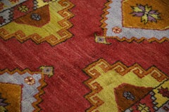 Red Multicolor Vintage Turkish Runner 4'7" x 8'7"