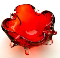 Murano Glass Bowl - Bullicante, Bugne/Lenti Design - CLOSING SALE