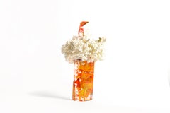 Red Neck Wedding Dress Sculpture Glass vs Plastic Collection