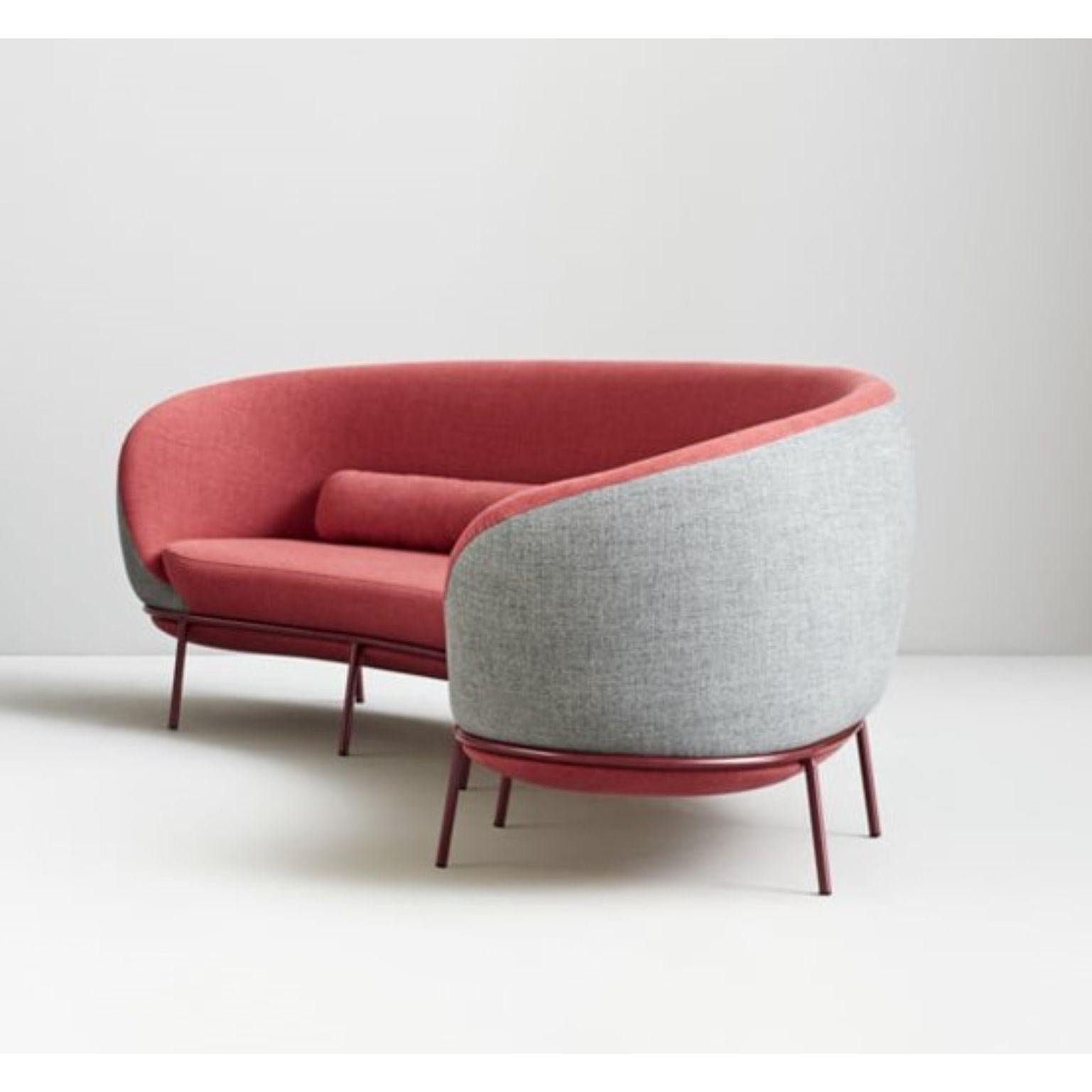 Rotes Nest-Sofa von Pepe Albargues (Postmoderne) im Angebot