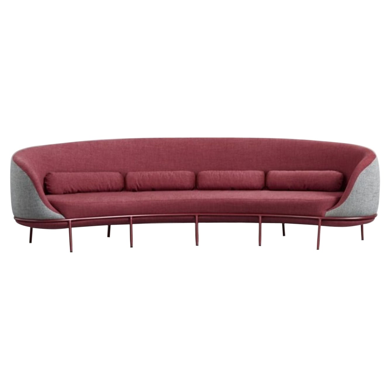 Rotes Nest-Sofa von Pepe Albargues im Angebot