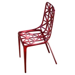 Roter Eiffelturm-Stuhl von Alain Moatti