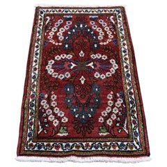 Red Persian Lilahan Pure Wool Hand Knotted Oriental Rug