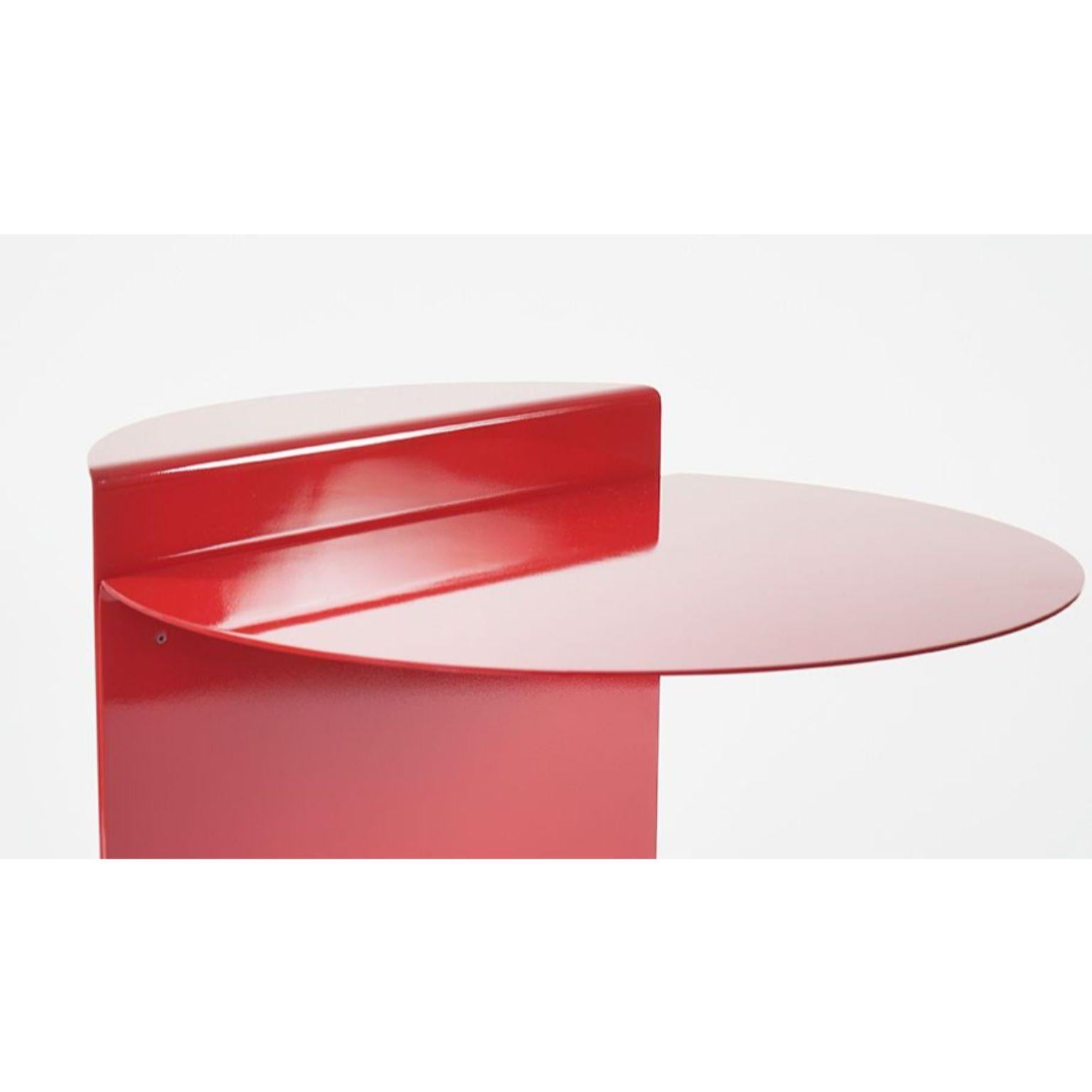 Contemporary Red O Tabe by Estudio Persona 