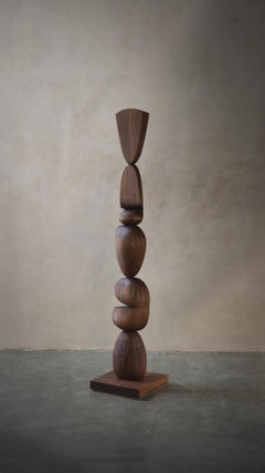 Red Oak Wood Standing Totem Still Stand No24, NONO’s Escalona Collection