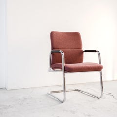 Red OF-1 Cantilever Armchair, Kenmochi Design Associates for Tendo, circa 1970s