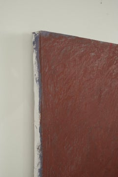 Red Otis Huband Abstract Painting