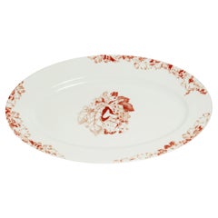 Red Oval Dish Ma Cuisine