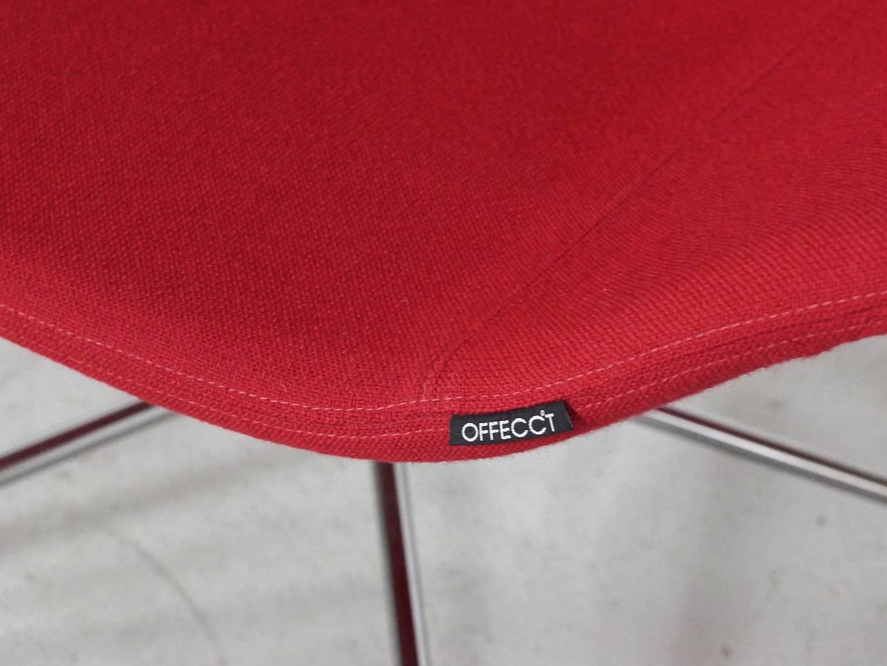 Red Oyster High Chair by Michael Sodeau for Offecct, 2008 For Sale 2