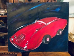 "Red Passion" 2010, Painting on Canvas by Greddy Assa