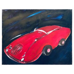 "Red Passion" 2010, Painting on Canvas by Greddy Assa