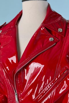 Red patent leather dress ALEXANDRE VAUTHIER