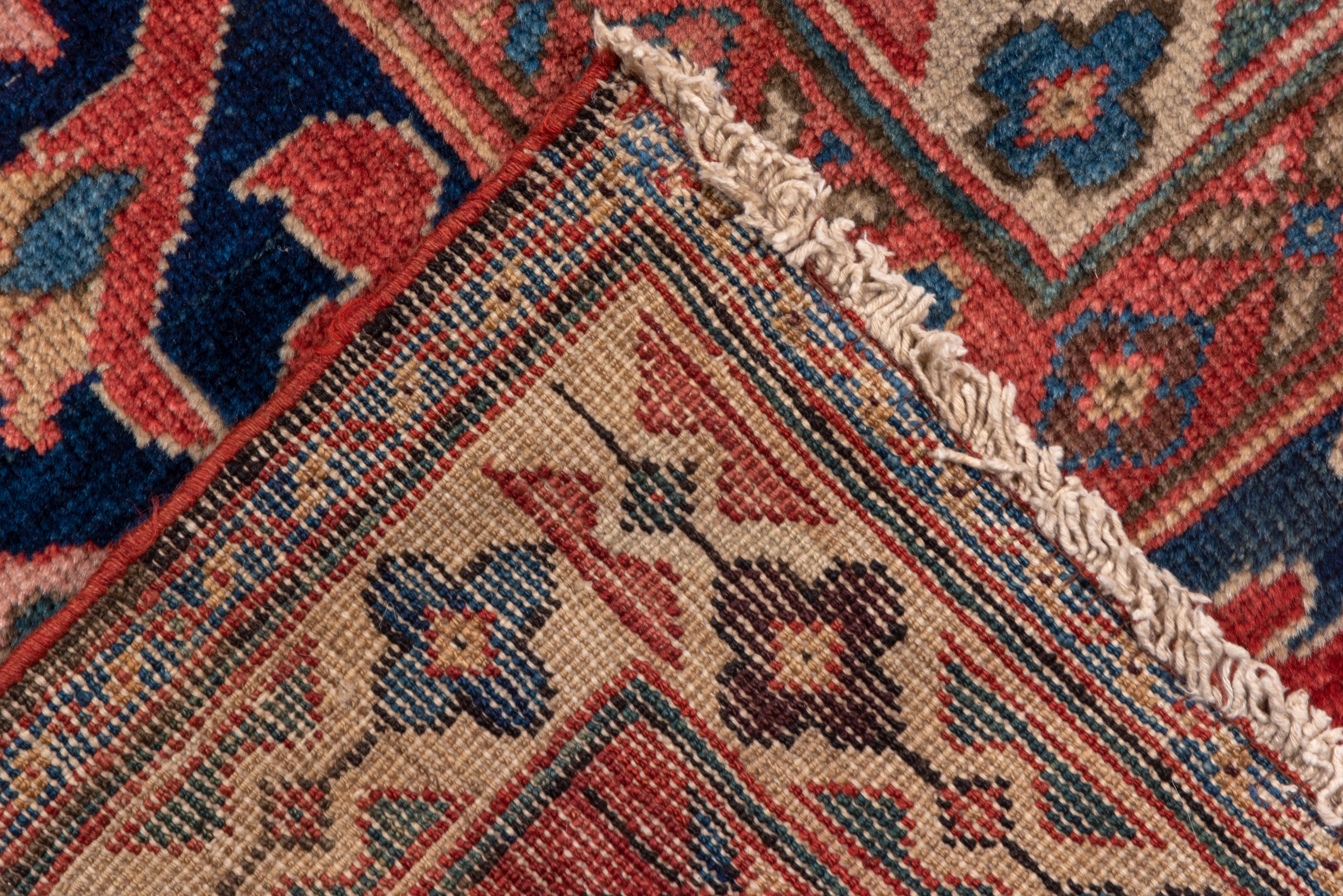Red Persian Sultanabad Carpet, circa 1890s In Good Condition For Sale In New York, NY