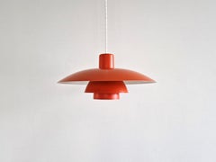Red PH 4/3 Pendant Lamp by Poul Henningsen for Louis Poulsen, Denmark 1960's