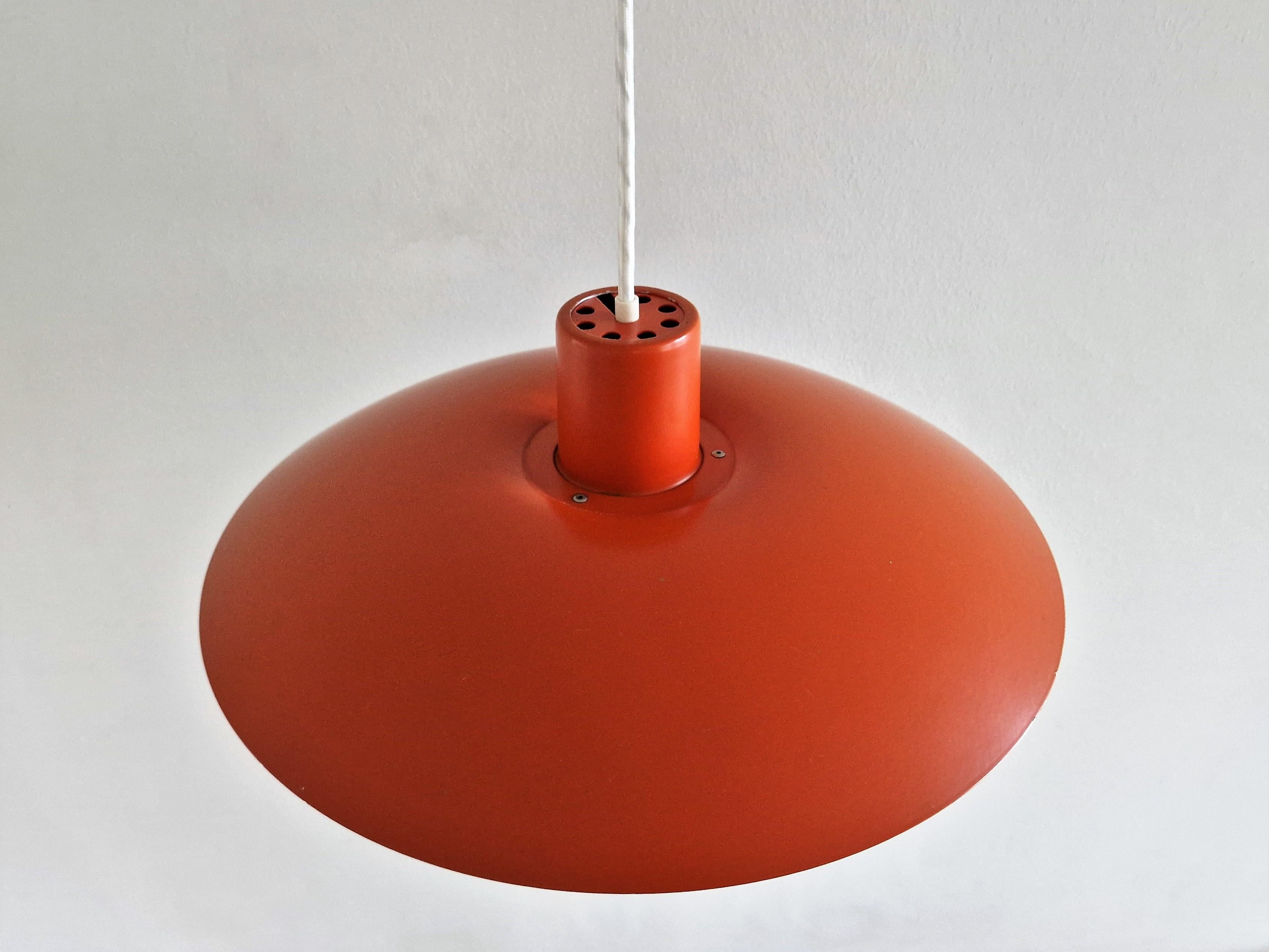 Danish Red PH 4/3 Pendant Lamp by Poul Henningsen for Louis Poulsen, Denmark 1960's