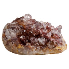 Red Phantom Quartz var. from Tekhdi, Madhya Pradesh, India