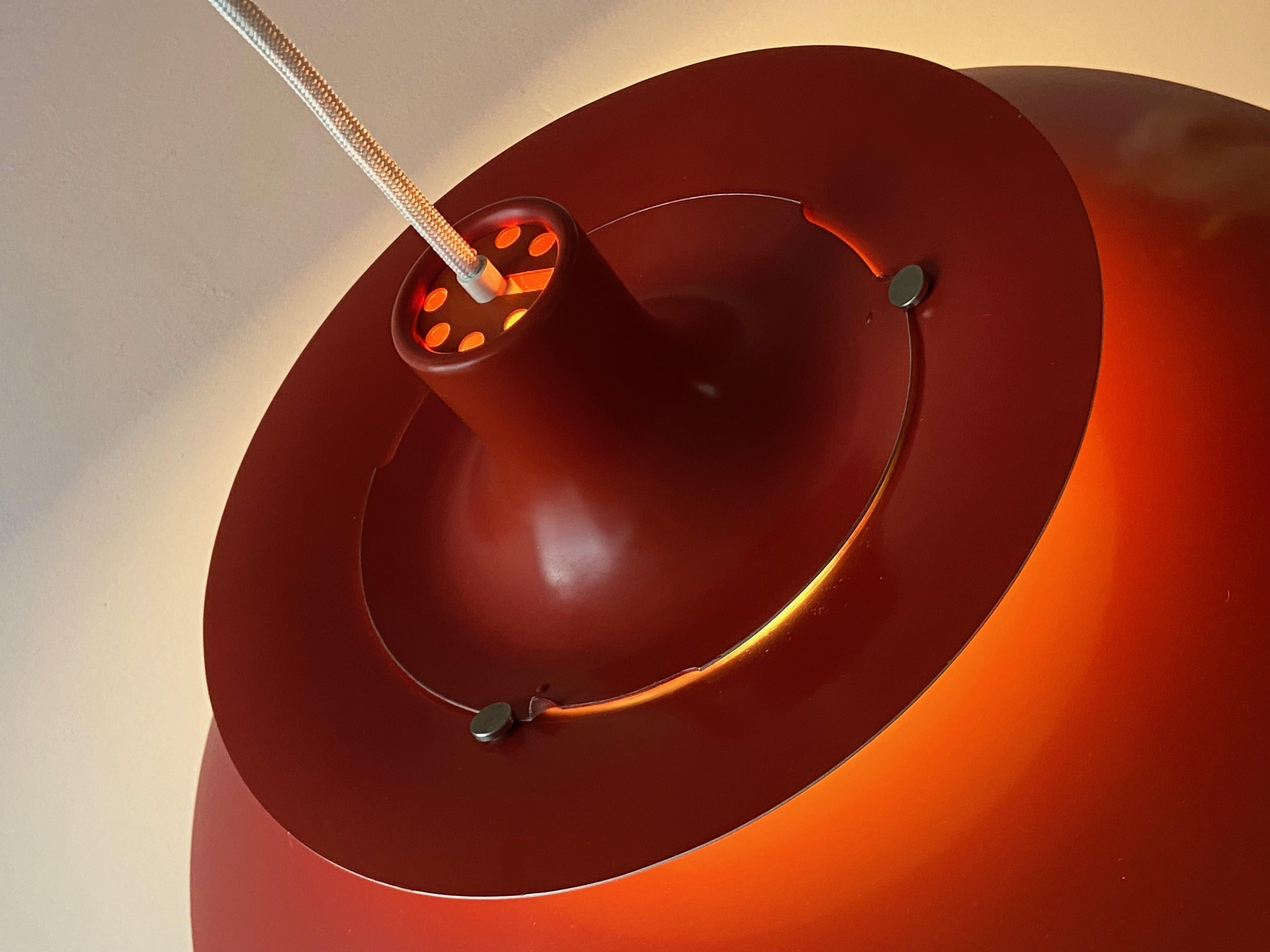 Red Poul Henningsen Ph 5 Pendant Lamp by Louis Poulsen, Denmark 1