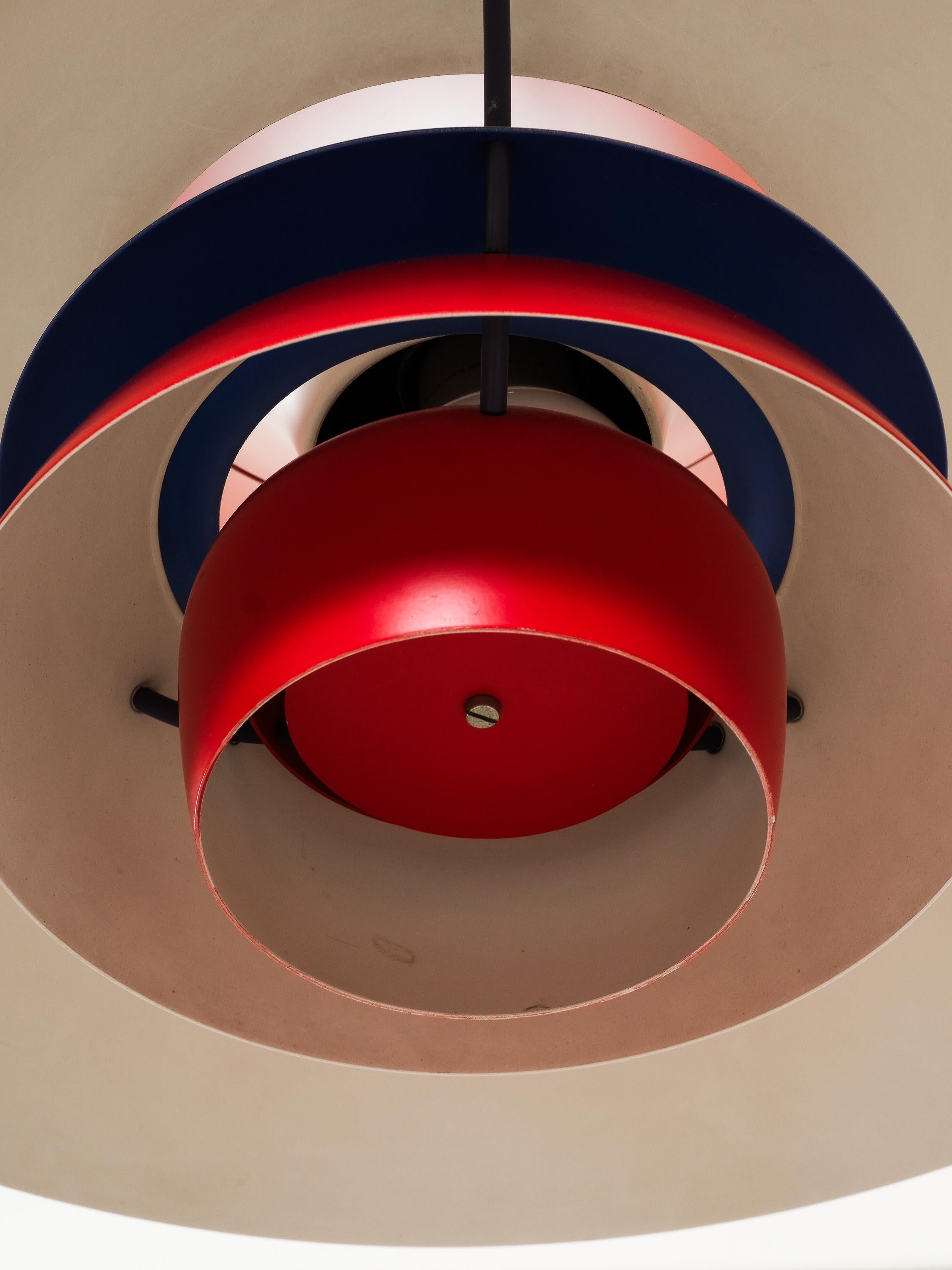 Pendentif PH 5 de Poul Henningsen, Orno, années 1960 Bon état à Karis, Nyland