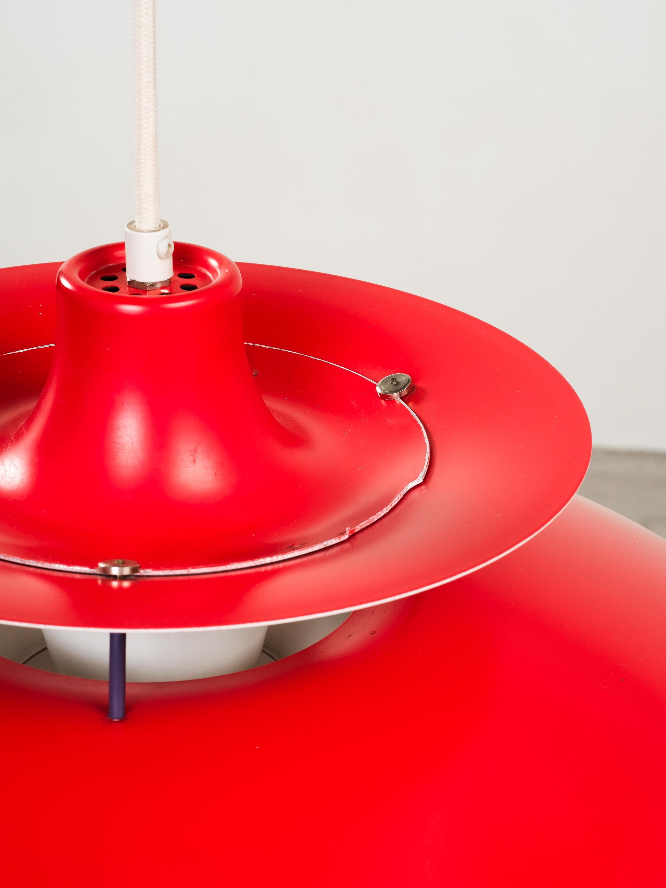Métal Pendentif PH 5 de Poul Henningsen, Orno, années 1960