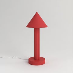 Red Profiles Desk Light by Atelier Areti