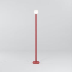 Red Profiles Floor Light by Atelier Areti