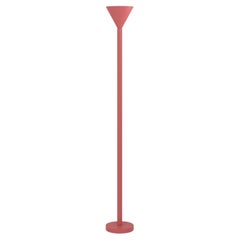 Lampadaire A.Profiles rouge par Atelier Areti