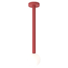 Red Profiles Pendant Light by Atelier Areti