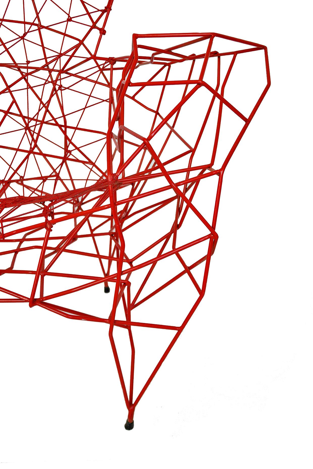 Red 'Pylon' Chair im Zustand „Gut“ im Angebot in Oxfordshire, GB