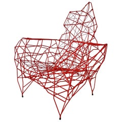 Red 'Pylon' Chair