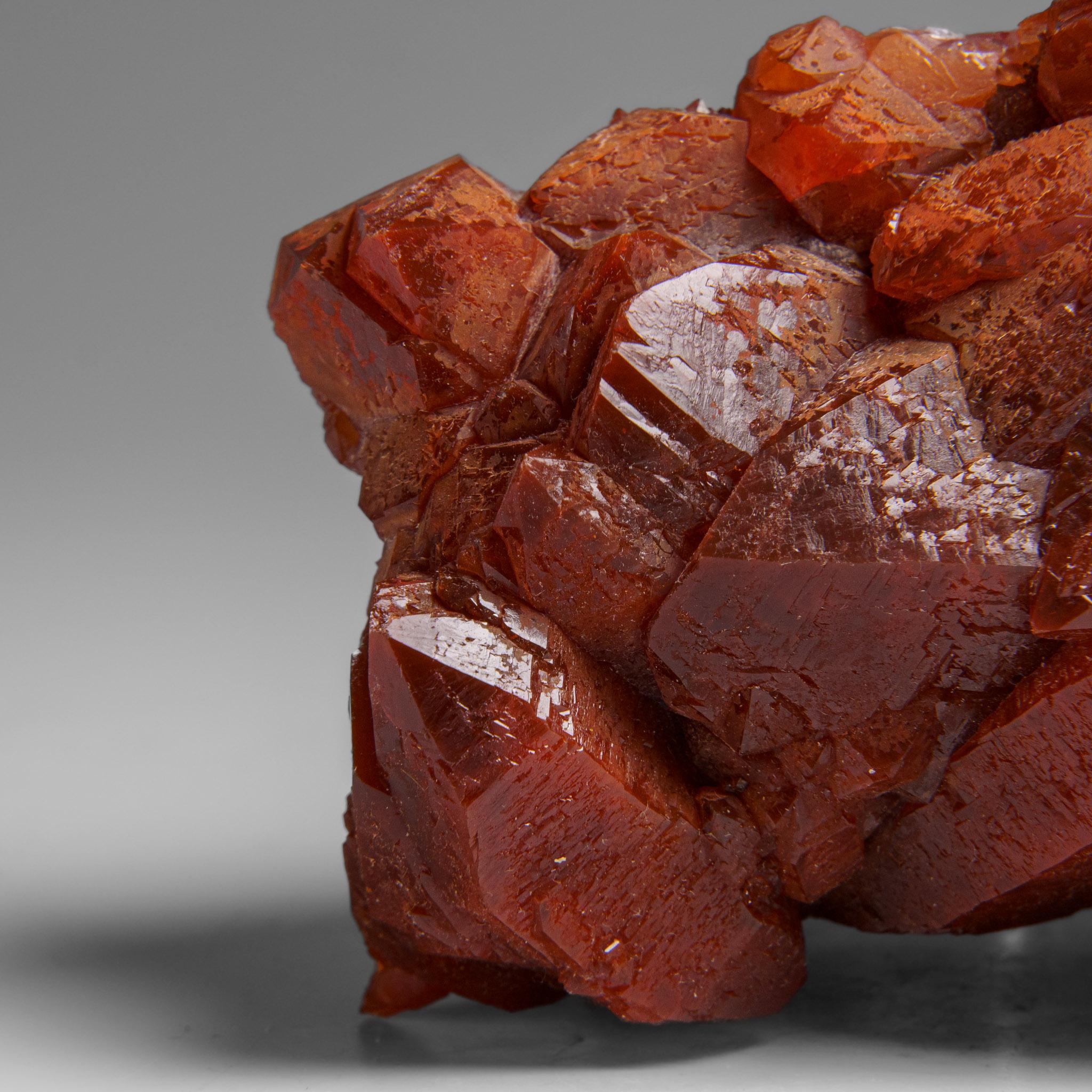 Contemporary Red Quartz Hematite crystal cluster From Morocco (1.3 lbs) For Sale