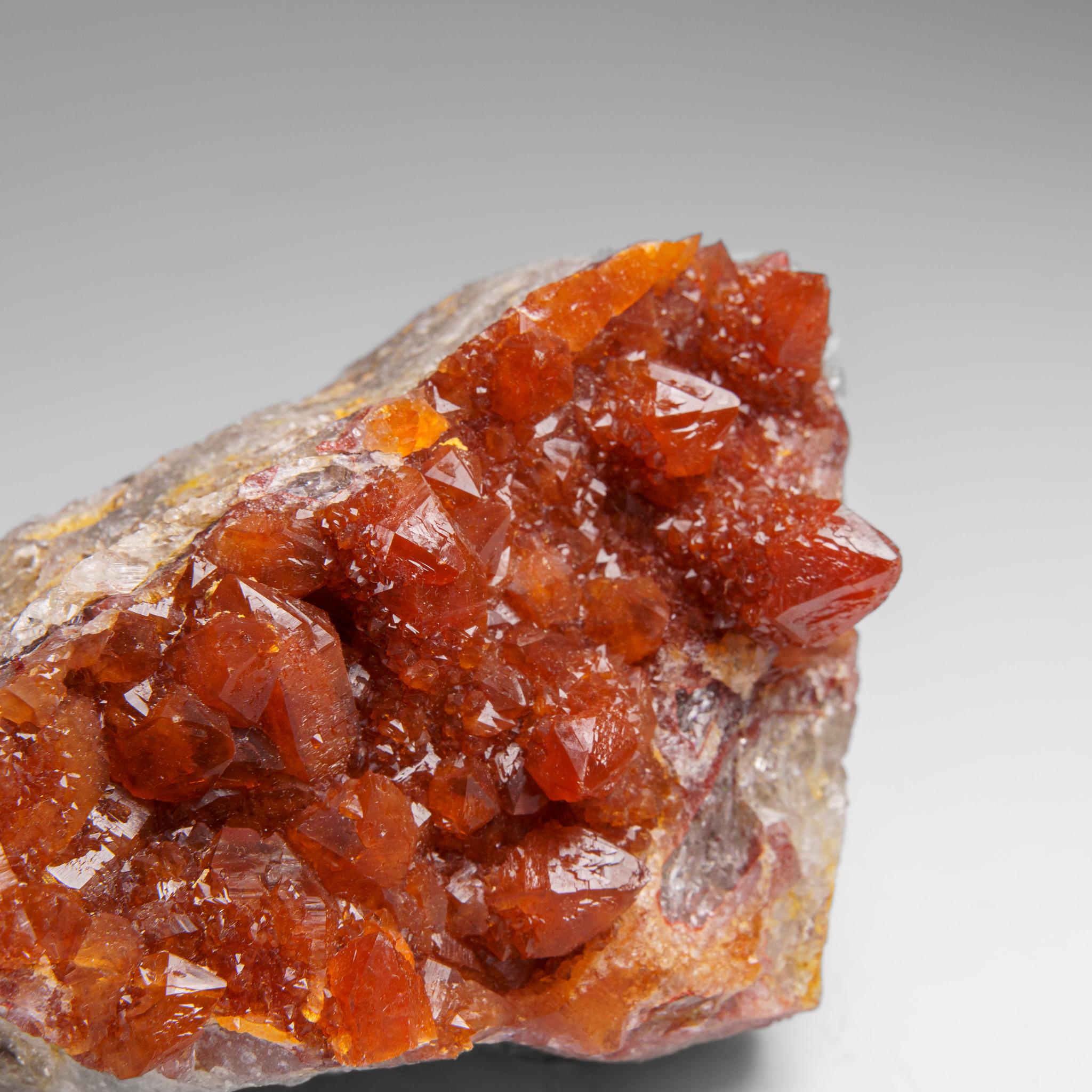 Red Quartz Hematite crystal cluster From Morocco (1.6 lbs) For Sale 1