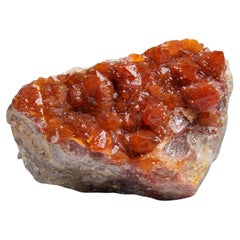 Red Quartz Hematite crystal cluster From Morocco (1.6 lbs)