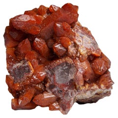 Red Quartz Hematite crystal cluster From Morocco (1.6 lbs)