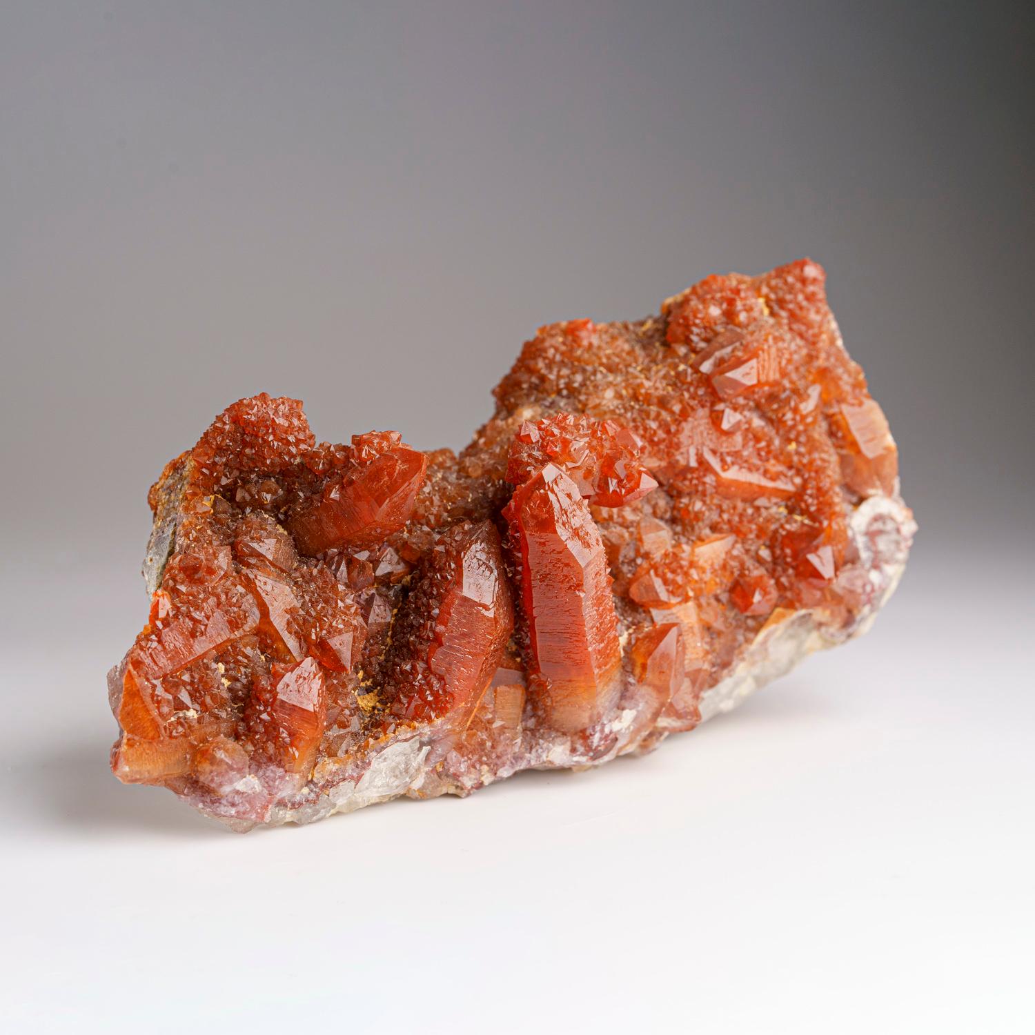 Racimo de cristales de Cuarzo Rojo Hematites De Marruecos (1.75 lbs) en Nuevo estado para la venta en New York, NY