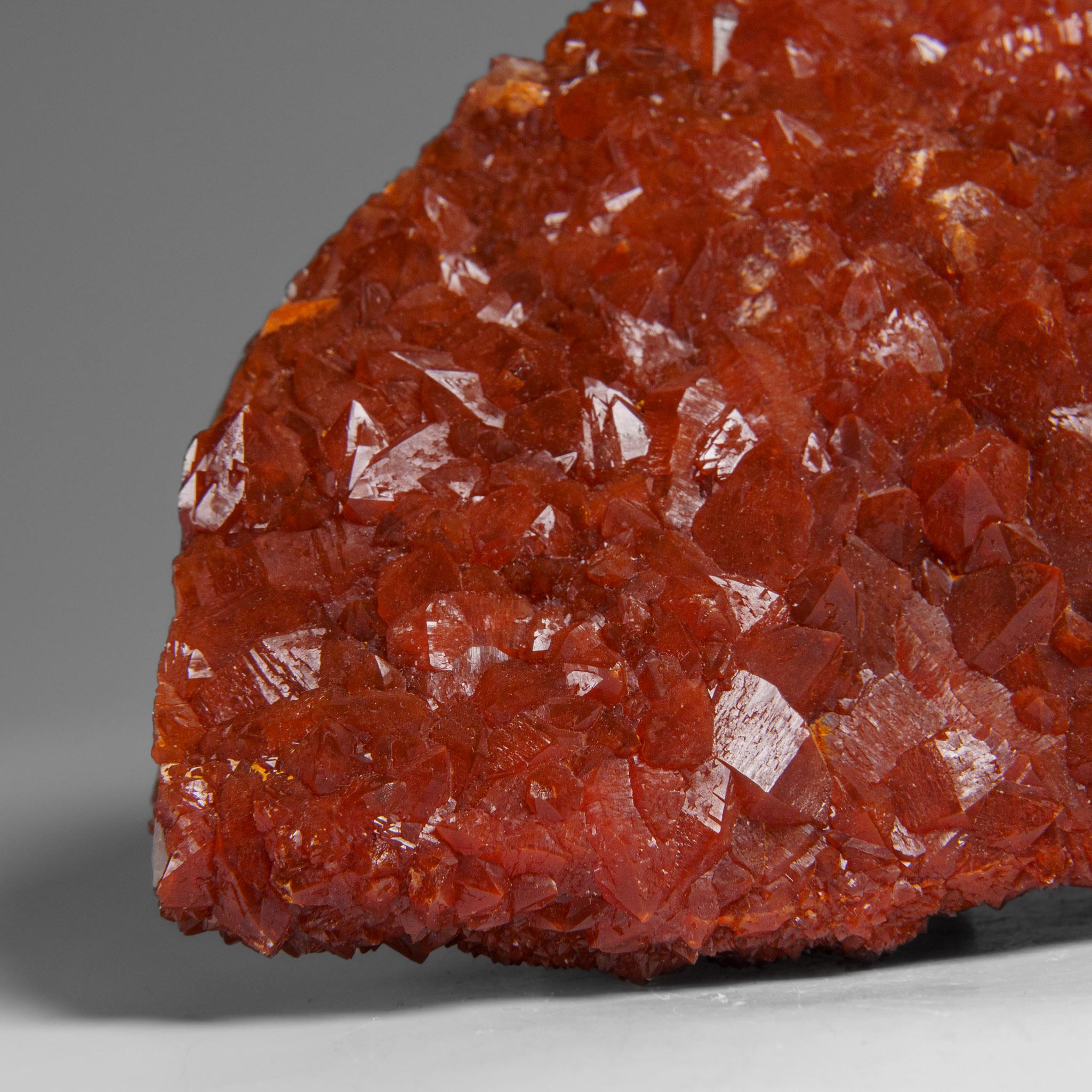 Red Quartz Hematite crystal cluster From Morocco (3.5 lbs) For Sale 1