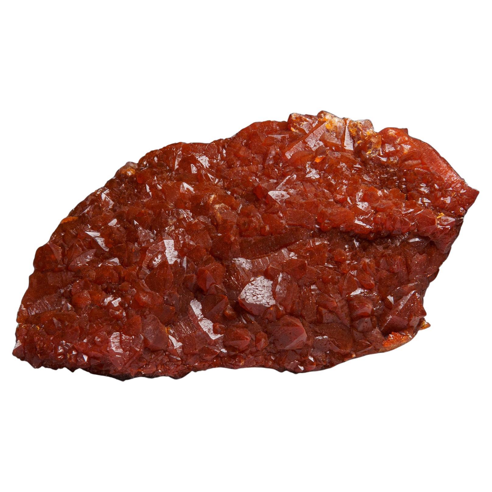 Red Quartz Hematite crystal cluster From Morocco (3.5 lbs) For Sale