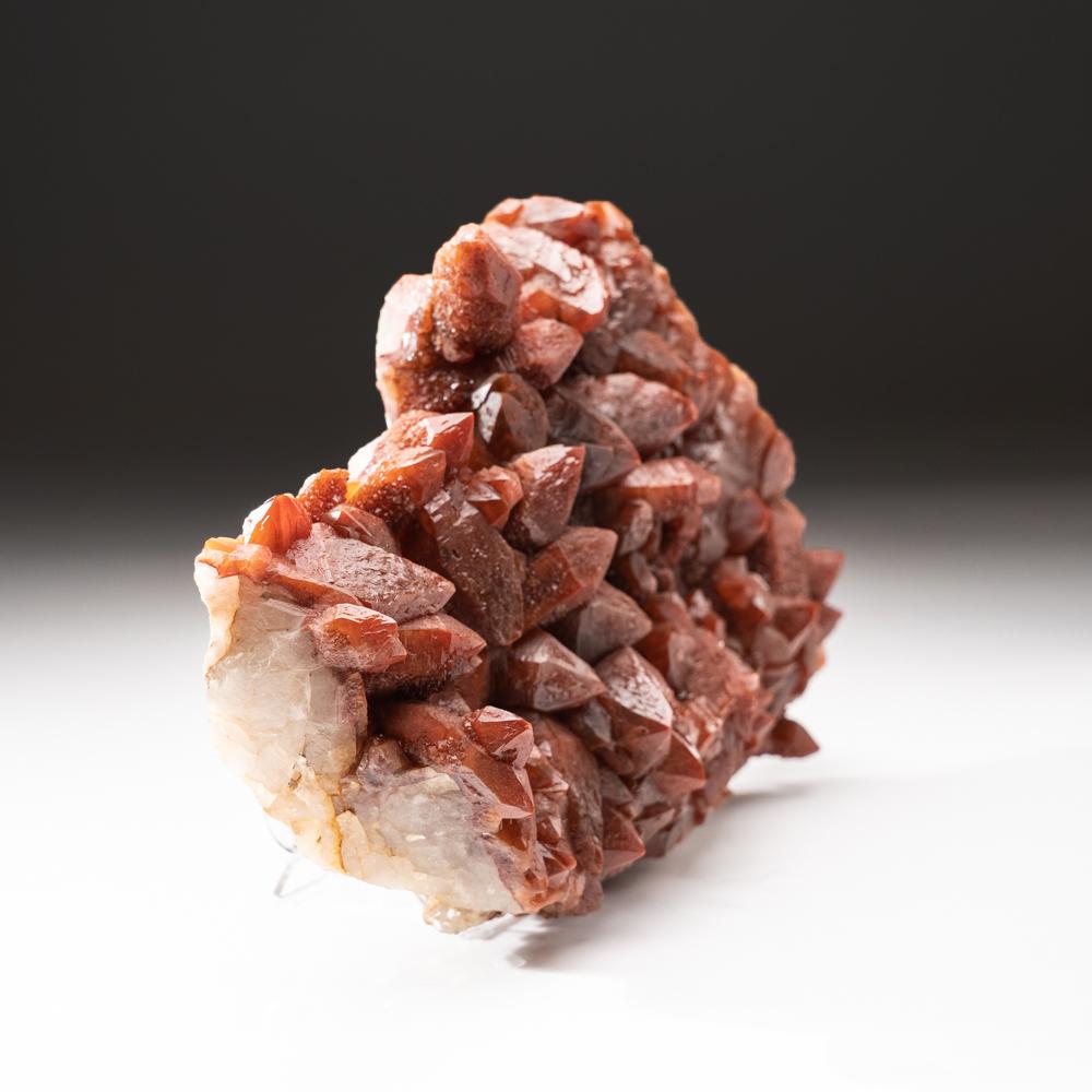 Red Quartz Hematite crystal cluster From Morocco (5.6 lbs) For Sale 2
