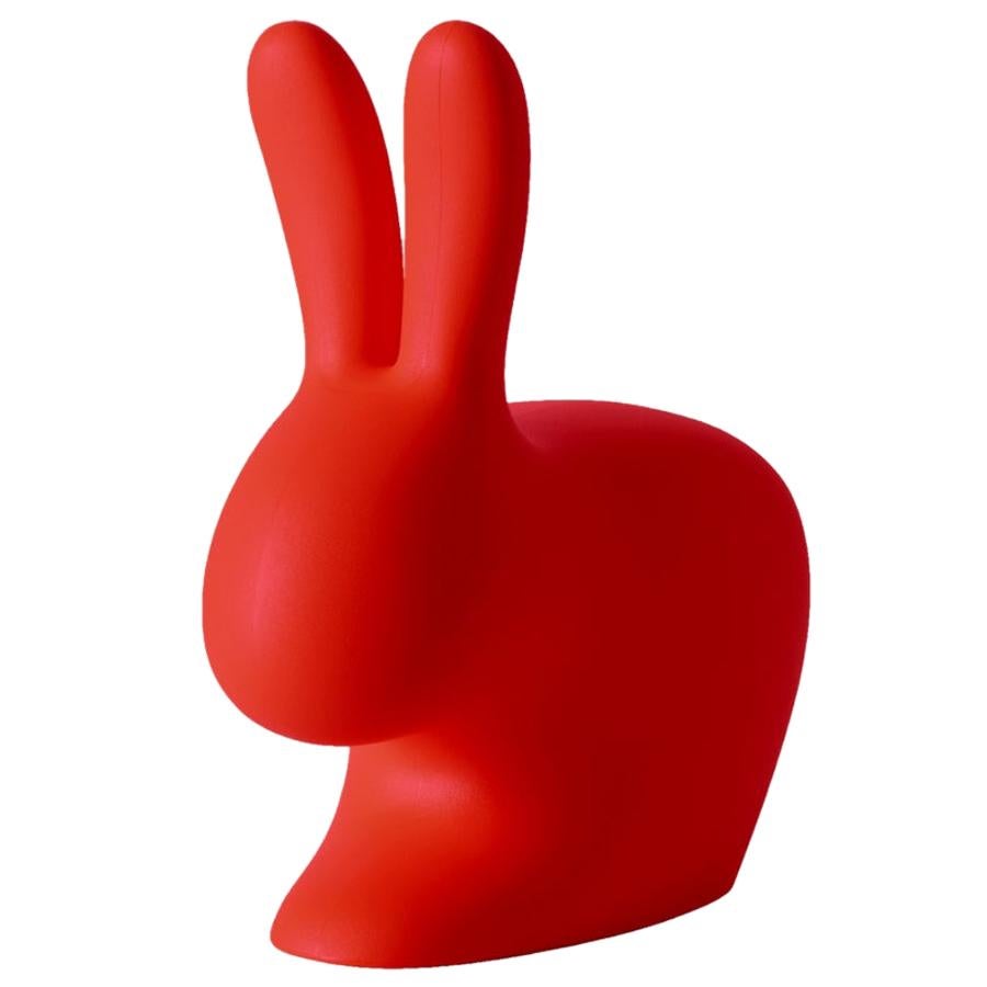 In Stock in Los Angeles, Red Rabbit Chair by Stefano Giovannoni