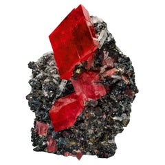 Red Rhodochrosite Mineral Specimen, Sweet Home Mine, Colorado, USA