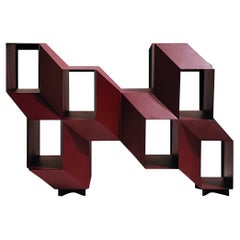 Red Rocky Credenza, by Charles Kalpakian for La Chance