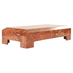 Red Rojo Alicante Marble Cocktail Table