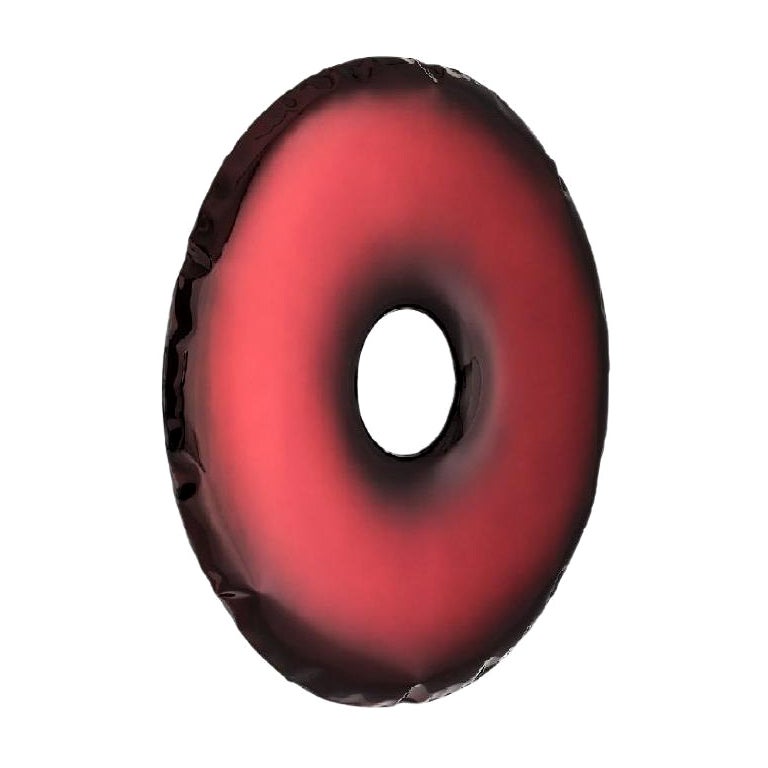 Specchio da parete Red Rubin Rondo 120 di Zieta