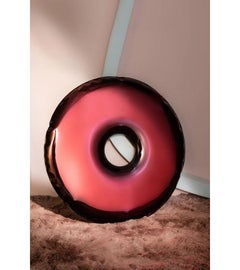 Red Rubin Rondo 150 Wall Mirror by Zieta